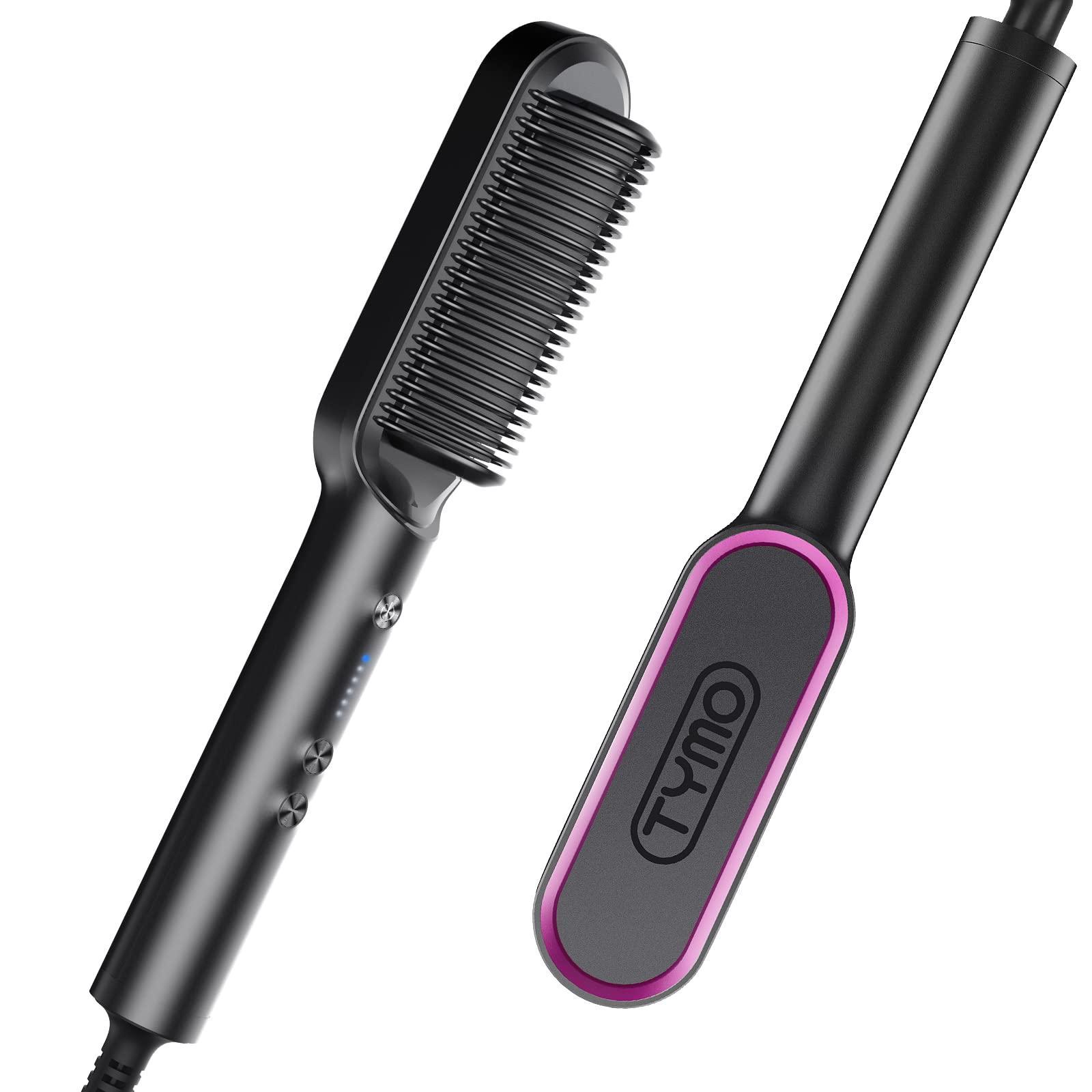 TYMO Hair Straightener Brush â Smooth & Straight